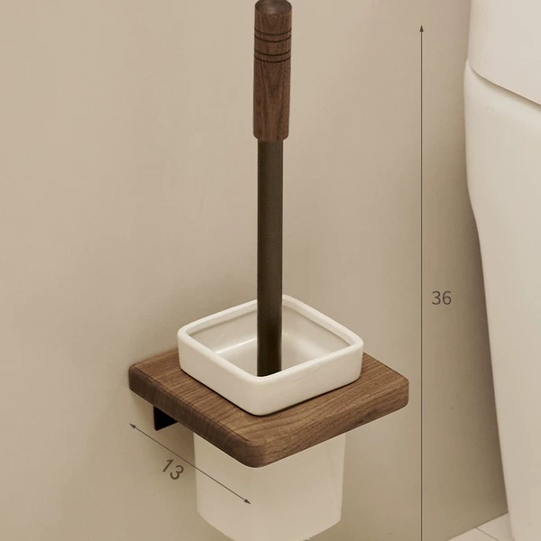 Black walnut【Square Cup】With wooden handle