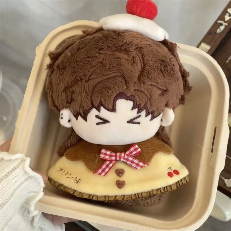 Doll Clothes 10cm Set Pudding Cute Cotton Doll Animal Body Starfish Body Hammer Body Doll Costume Small Gift