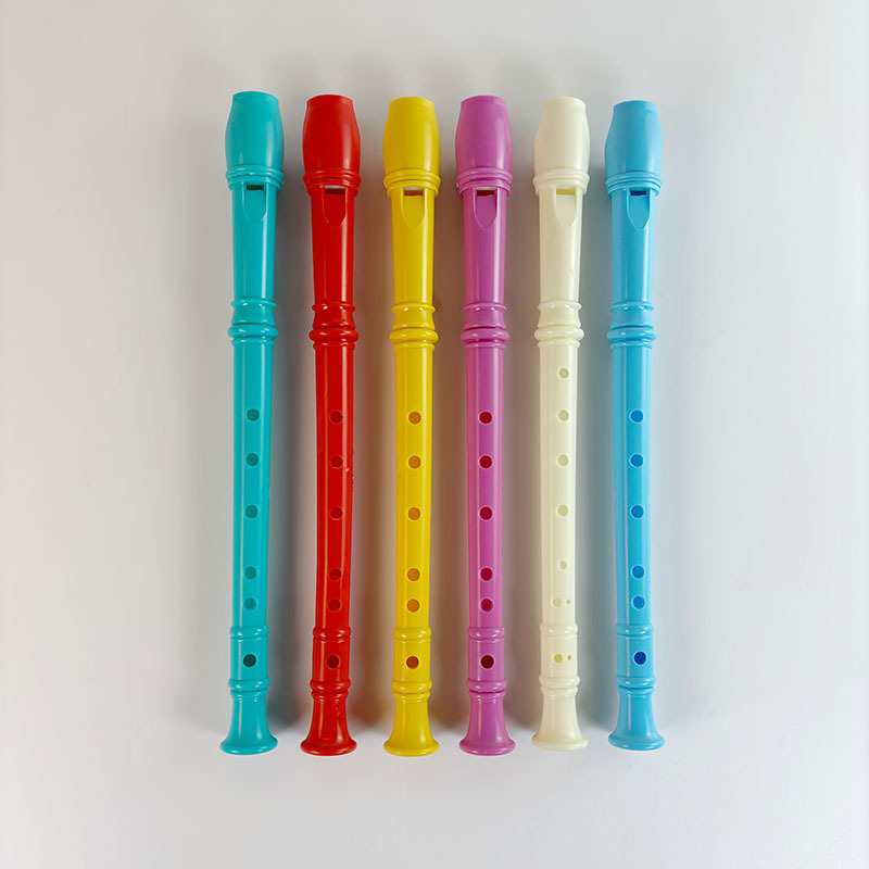 Eight-Hole Vertical Flute for Children Practice, 8-Hole C Key, Beginner Teaching Supplies for Primary School Students, Musical Instrument, Recorder, Flute