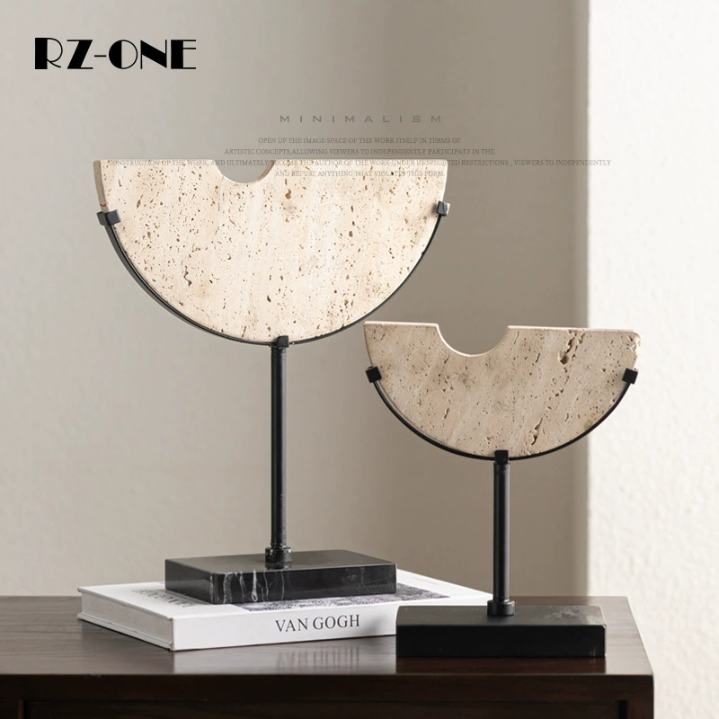 Стихий ветер высокого класса Huangdong Stone Полумесяц Мраморные ремесла