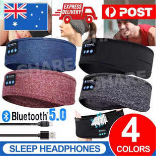 Bluetooth headband music sleep eye mask detachable key body yoga sweat-absorbent headband outdoor running Bluetooth hair band