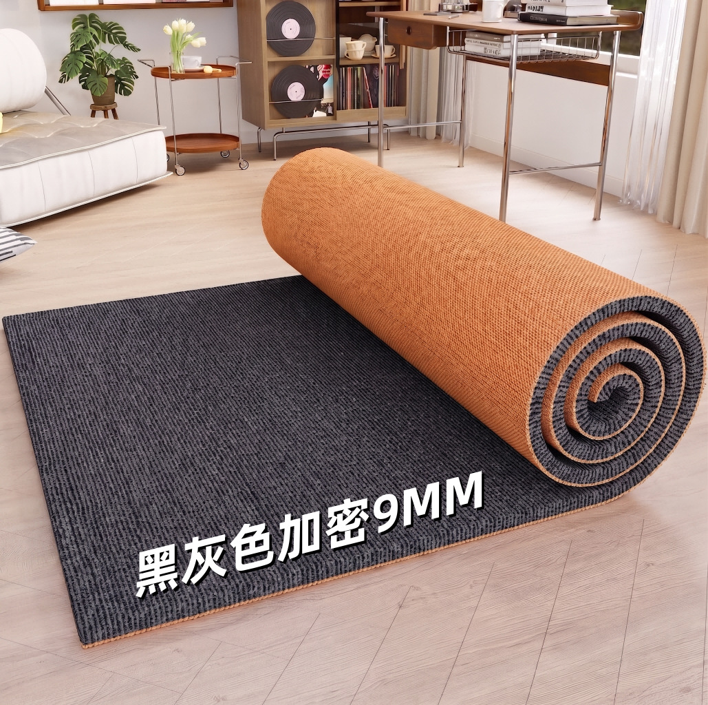 TPE 검정 회색 단일 줄무늬 약 9mm