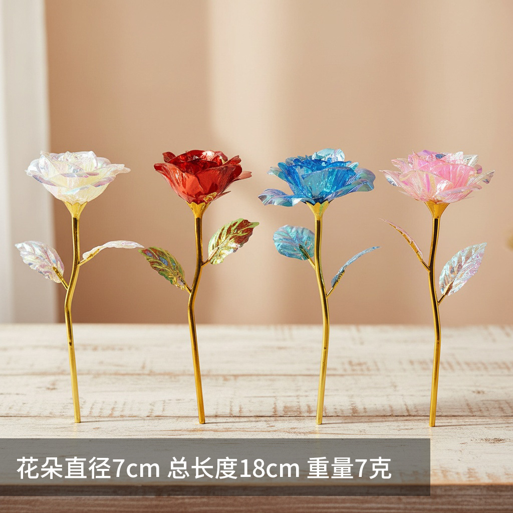 Flor inmortal cubierta de vidrio cubierta de acrílico cubierta de plástico transparente semicircular flor seca base a prueba de polvo con lámpara DIY material