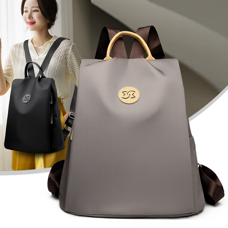 대용량 프린트 경량 백팩 2025 신상 중국풍 여성용 백팩 패셔너블하고 다재다능한 나일론 스쿨백