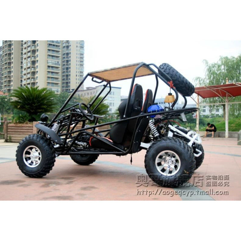 Внедорожный картинг на песке 200cc с рулём, четырехколёсная пляжная машина, фермерская машина, аренда в зоне пейзажей, UTV мотоцикл полный привод