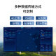 Agricultural Weather Station Fully Automatic Outdoor Weather Monitor Solar Weather Observation Station Automatic Small Weather Station