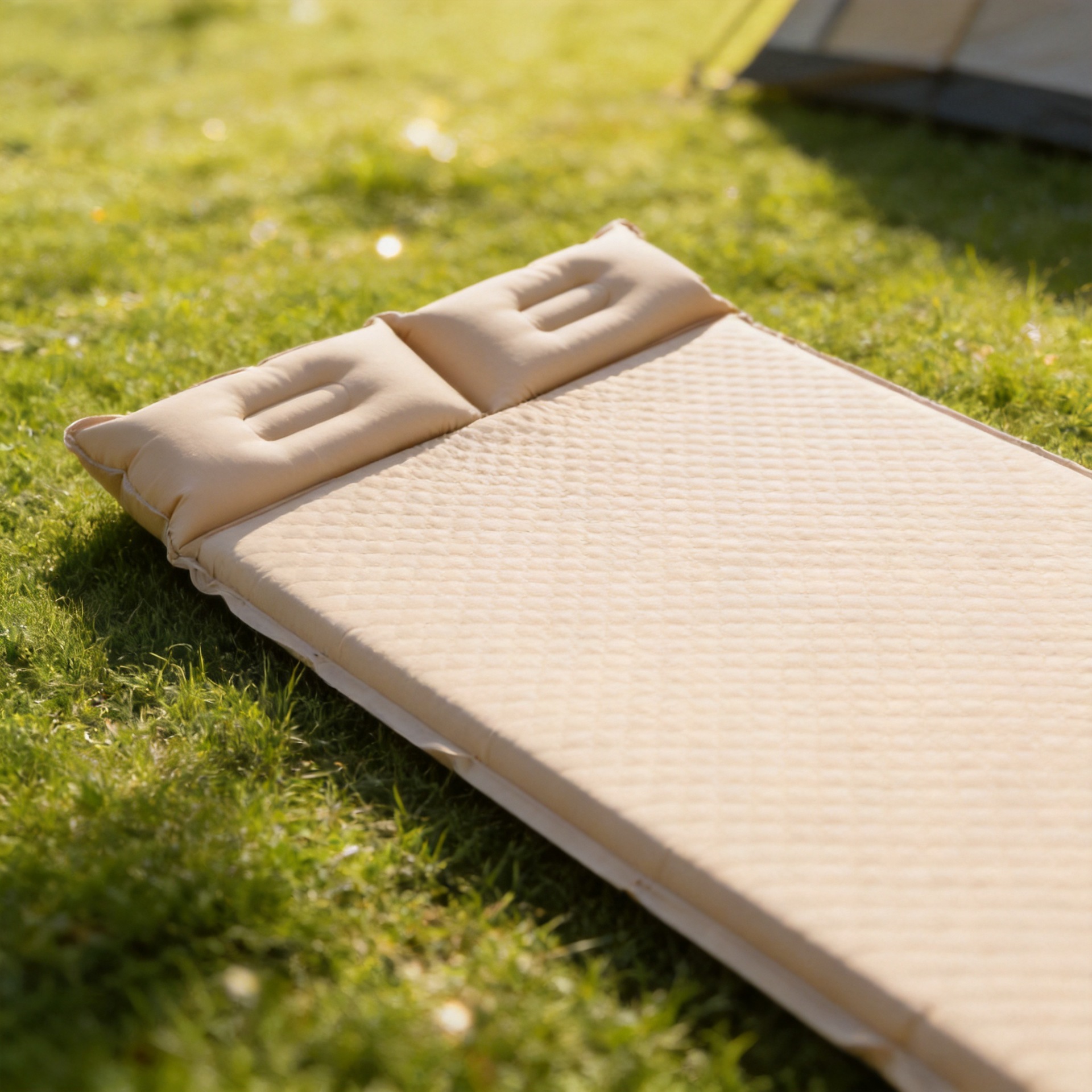 Single and Double Automatic Inflatable Mattresses, Outdoor Camping Air Mattresses, Home Floor Mattresses, Camping Moisture-Proof Camping Mats