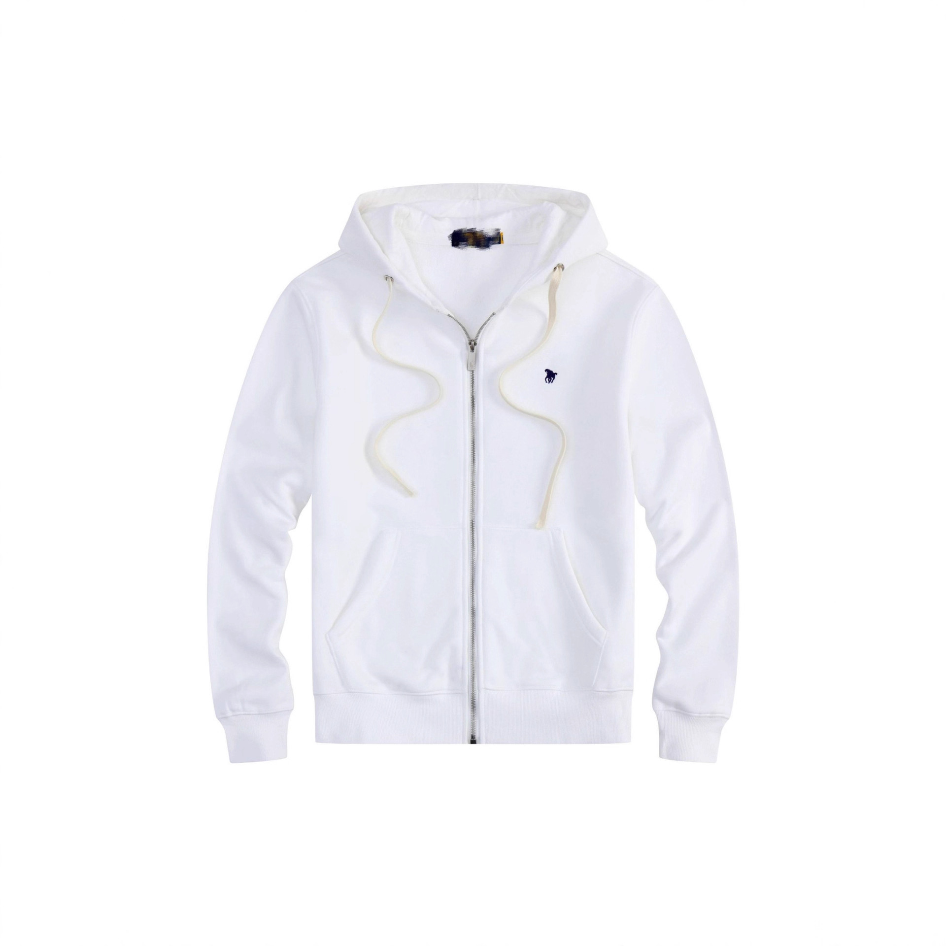 Cross-border embroidered thickened spring and autumn polo casual suit couple small pony logo cardigan thick rope hooded sweatshirt RL jacket
