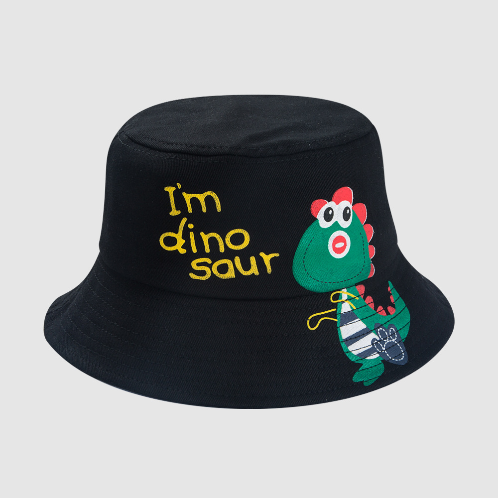 Dinosaur Cartoon Children's Boys And Girls Sunshade Hat display picture 1