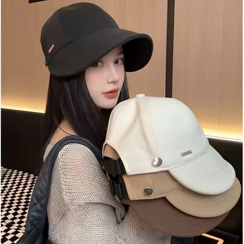 Spring and Summer Thin Baseball Cap for Women, Casual Versatile Fashion Hat, Equestrian Hat, Face-Slimming, Cross-Border Foreign Trade Wholesale Spring and Summer Thin Baseball Cap for Women, Casual Versatile Fashion Hat, Equestrian Hat, Face-Slimming, Cross-Border Foreign Trade Wholesale