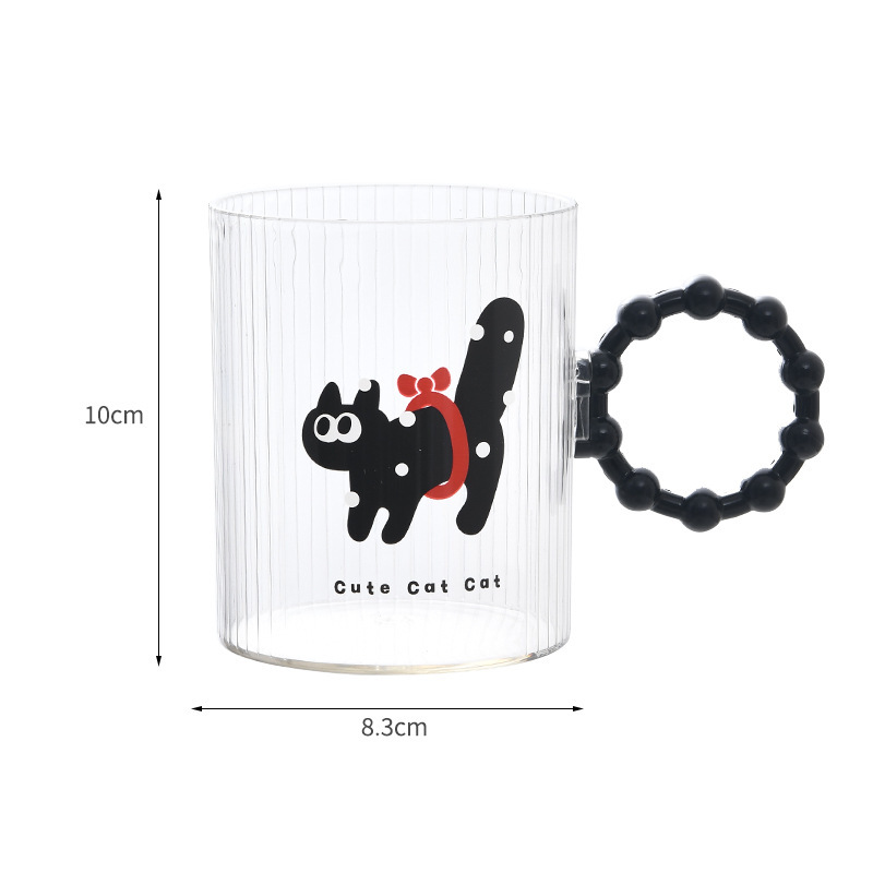 Cat Interesting Series PET transparente taza de enjuague bucal taza de lavado taza de cepillo de dientes taza de cepillo de dientes para estudiantes taza de cepillo de dientes para niños