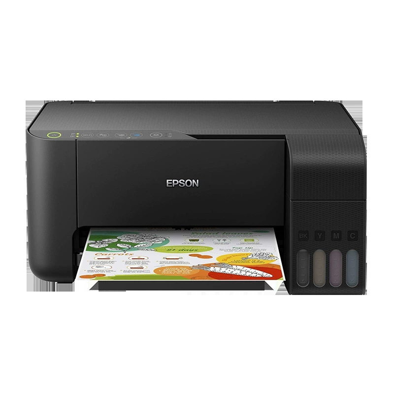 Epson L3558 A4 цветной принтер со СНПЧ: печать, копирование, сканирование, многофункциональный all-in-one, беспроводной