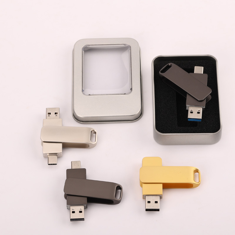 金属旋转U盘16g刻字可印logo公司礼品优盘批发学校企业送礼32gu盘