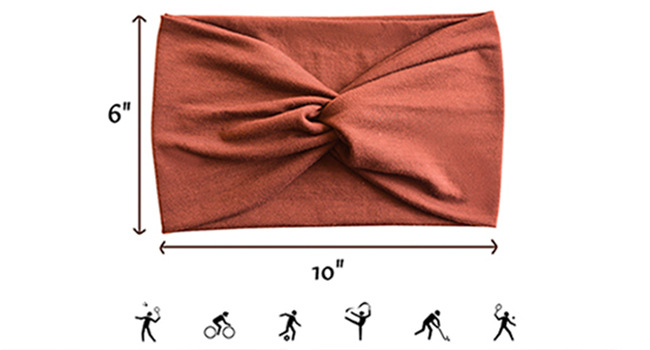 26g Weight Hair Band Hair Accessories Type 1 Piece Quantity Holiday, Daily Occasion Solid Color Pattern Women's Gender Simple Style Style Simple Style Solid Color Cloth Hair Band 6