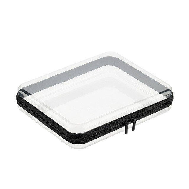 Amazonの人気の厚みのある多機能透明収納ボックス旅行家庭用品デスクトップ収納クリーニングボックス
