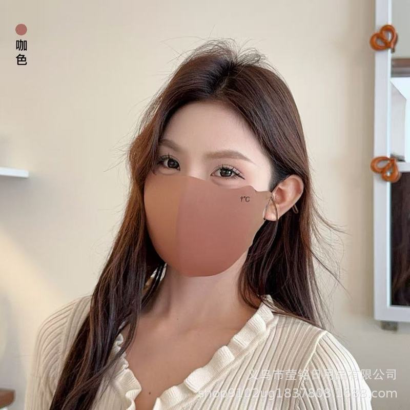 冬季口罩新款美拉德可调节耳带女高颜值骑行防风防寒护脸保暖面罩|undefined
