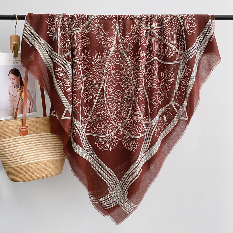 Retro nicho de estilo nacional toallas de moda INS estilo damas sala de aire acondicionado bufandas decorativas