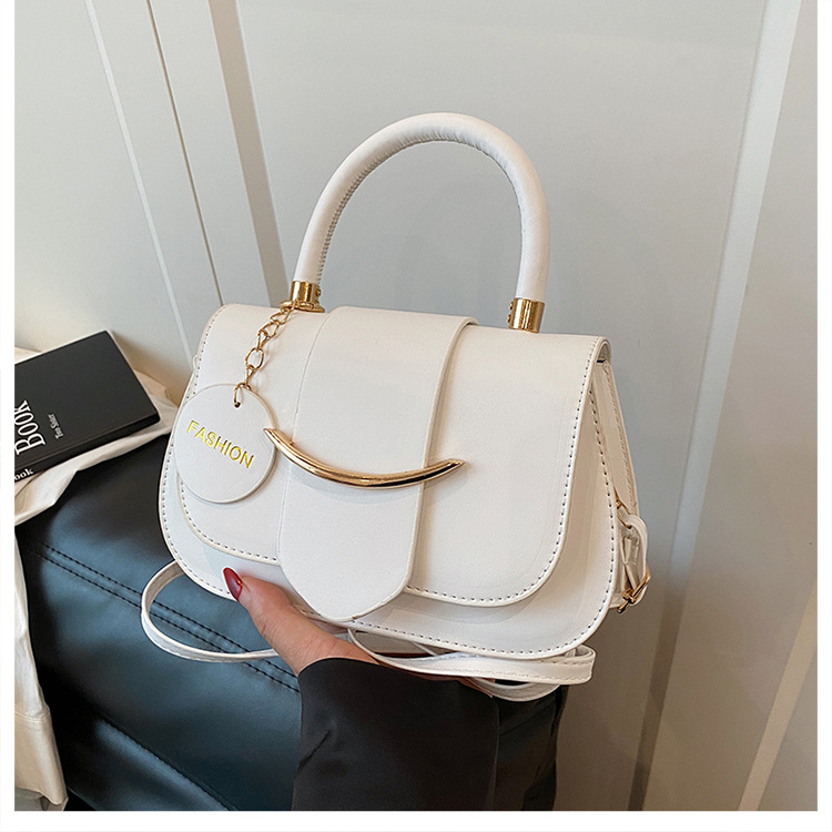 Damenhandtasche Sommer 2025, neues Modell, einfarbig, trendige Tasche mit Smiley-Gesicht, vielseitig, schlicht und elegant, einzeln erhältlich_voghion.com