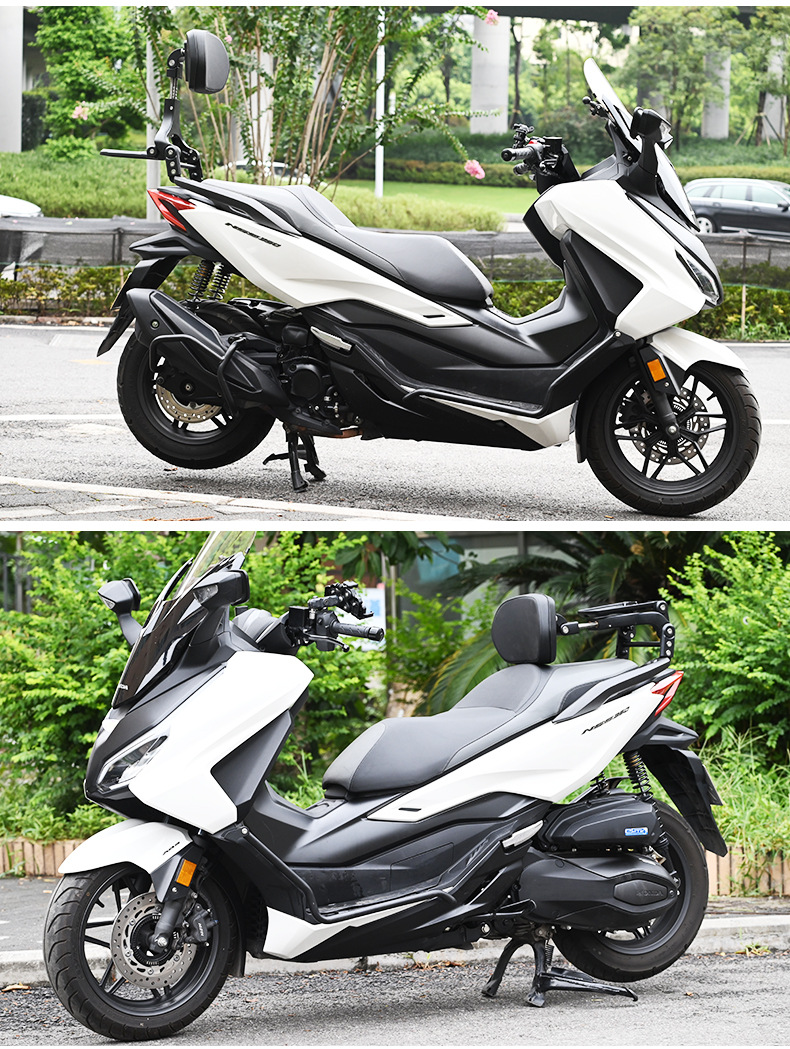 Suitable for Honda Forza -249.999999999% off Foldable Backrest Driver and Passenger Telescopic Lumbar Support Scooter Seat Modification Accessories