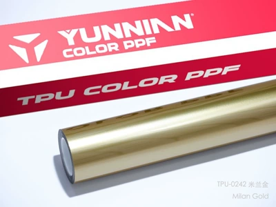 Auto Color Change Film — Wet and dry dual-use TPU car - tpu-milan-gold-dual-use-for-wet-and-dry-surfaces-15215m