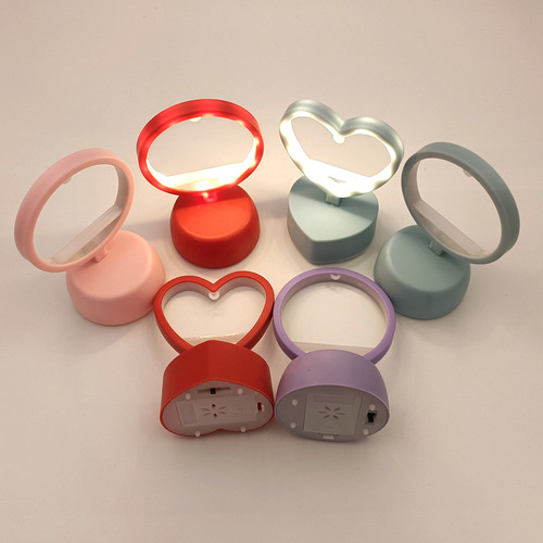  Love Night Light Children's Handmade DIY Luminous Toy Bedroom Desktop Mini Small Table Lamp Decorative Light Stand