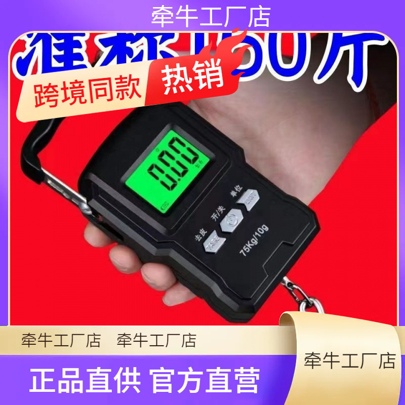 高精度手提电子秤家用弹簧小型便携式迷你称鱼器手拿小巧吊勾小称|undefined