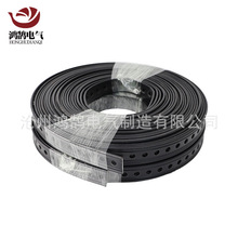 包塑浸塑曲边多孔带装直边连接带多孔带束线带打孔带扎带厂家直销