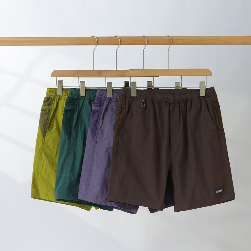 Mountain Style Outdoor Designer Men's and Women's Multi-Pocket Nylon Woven Breathable Quick-Drying Functional Casual Shorts Five-Quarter Pants