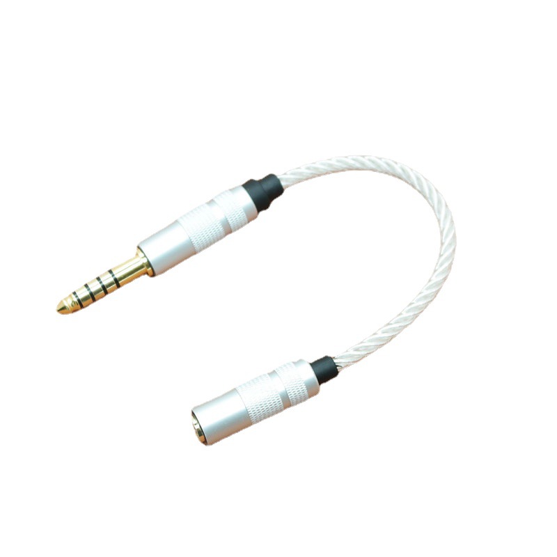 Zhongshan Zhensheng cable plateado cable adaptador de equilibrio central 4,4 revolución 3,5 cable adaptador de audio hembra calidad de sonido se siente bien