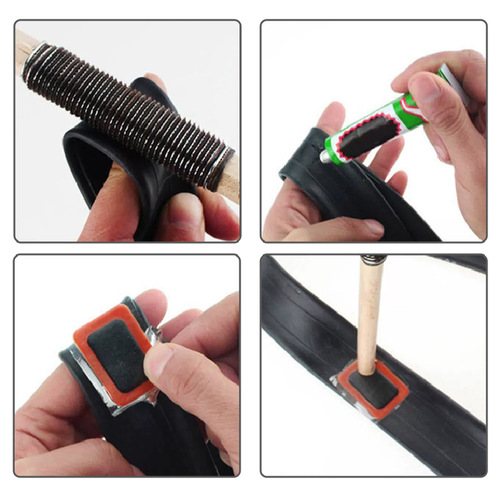 Tire patching film bicycle mountain bike tire patching film motorcycle battery car electric vehicle inner tube patch repair tool