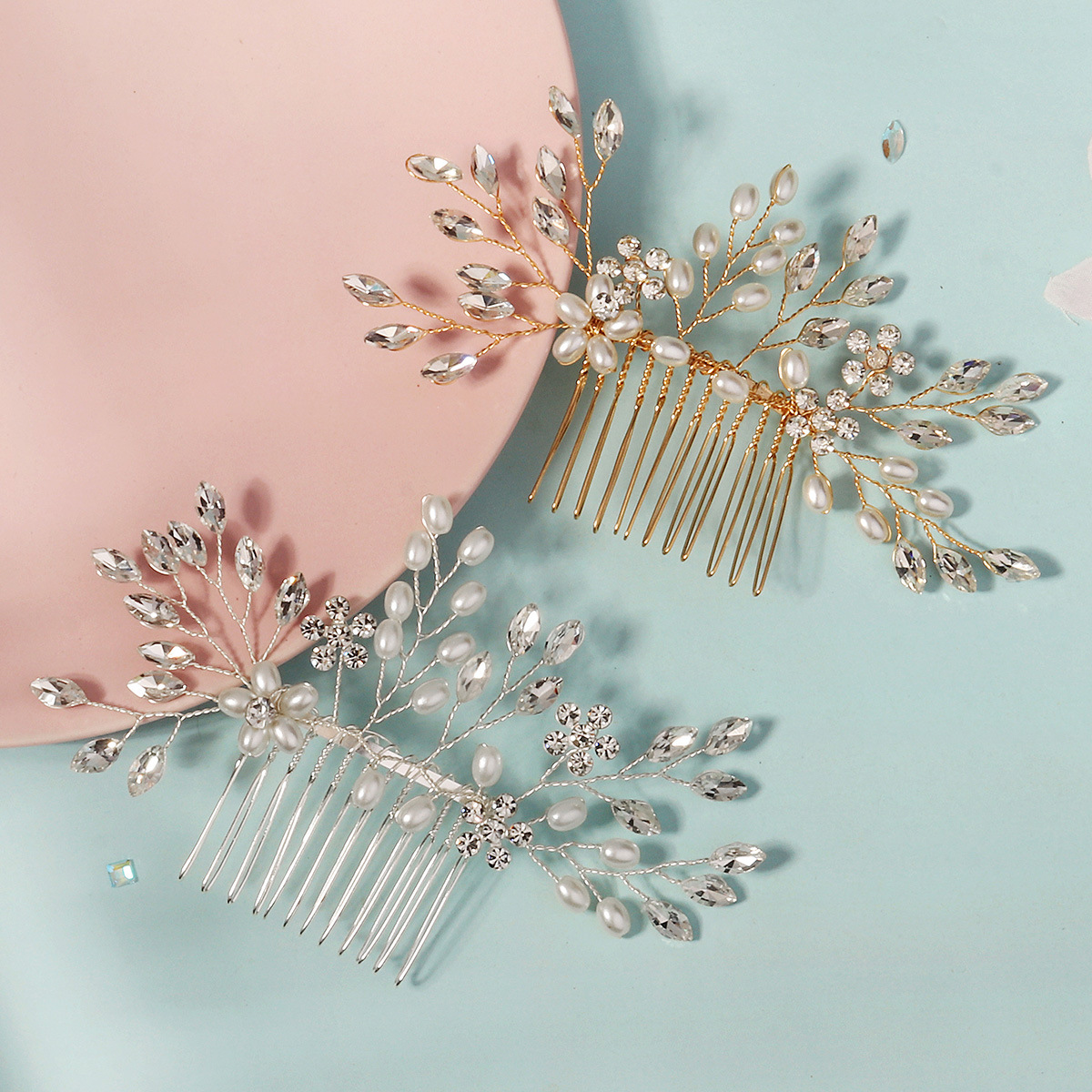Retro universal hairgrip pearl handmade for bride