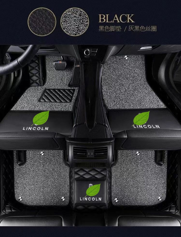 Suitable for Lincoln MKC, Lincoln MKZ, Navigator, Aviator, Navigator, and Adventurer full-coverage car floor mats