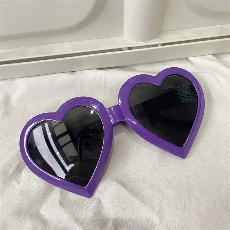 レトロな円枠サングラス紫色のドーパミンギャルメガネ男紫外線防止近視サングラス女性の丸い顔