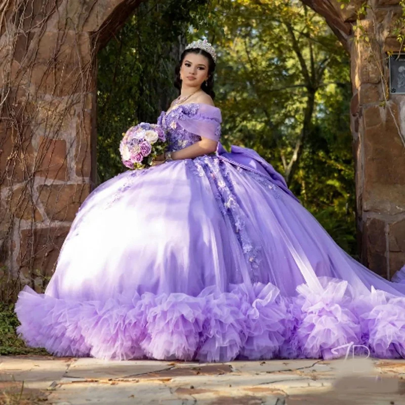 Amazon ventas calientes de nuevo vestido de noche una palabra hombro grande vestido vestido de princesa con ropas púrpura con ropas púrpura con vestido de adulto