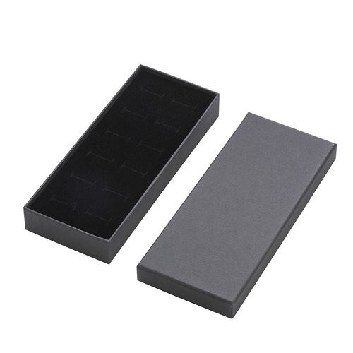 Dali Gift Box Four/ Six Pair Set Cufflink Set Box Men's Black Accessory Display Box Jewelry Box