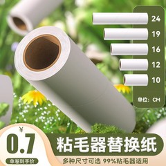 引き裂くことができるペットの除毛器の粘着紙の粘着紙の粘着紙のローラーの除塵ブラシの服の粘着ブラシの卸売り