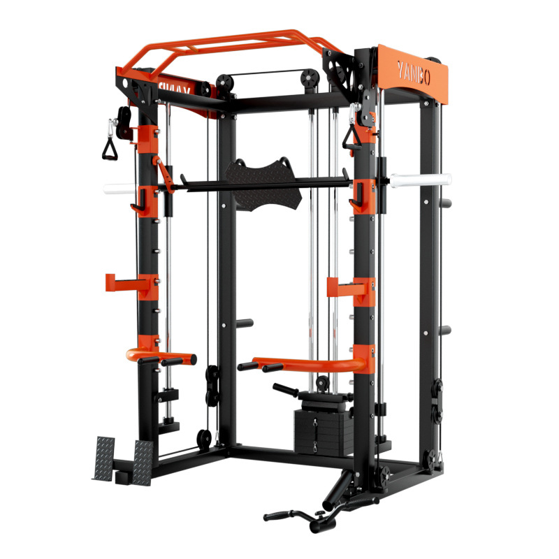 Yanbo entrenador integral pórtico equipo de fitness integrado multi-funcional pájaro volador casa Smith Machine Squat rack