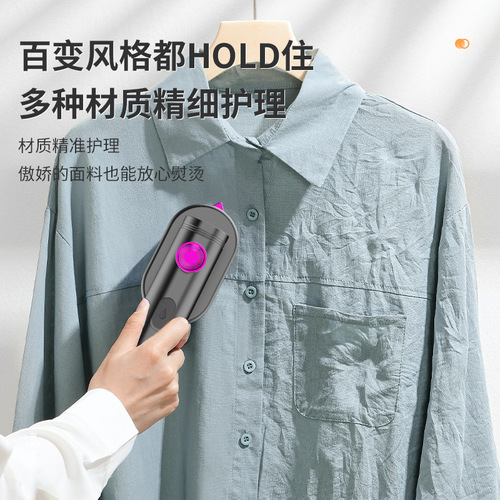 Factory power supply iron handheld steam iron portable home handheld ironing machine mini small rotating folding iron