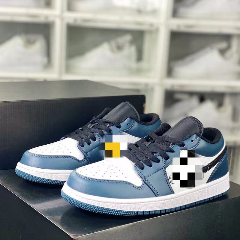 莆田 AJ1 ロートップフルヘッドレイヤーピュアオリジナル 2024 新色黒緑竹林パンダネイビーブルー男性と女性のスポーツシューズ|undefined