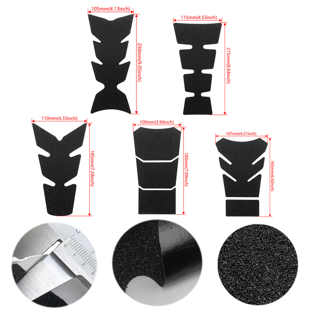 Aplicable a YAMAHA R1 2015 - 2016 pegatinas de tanque de combustible pegatinas de hueso de pez pegatinas de protección antideslizante pegatinas de tanque de combustible