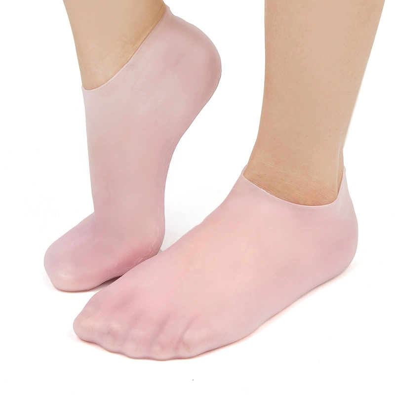 Носки SEBS отшелушивающие увлажняющие против растрескивания кожи омоложение ног защитные носки для ухода за кожей ног эластичные носки