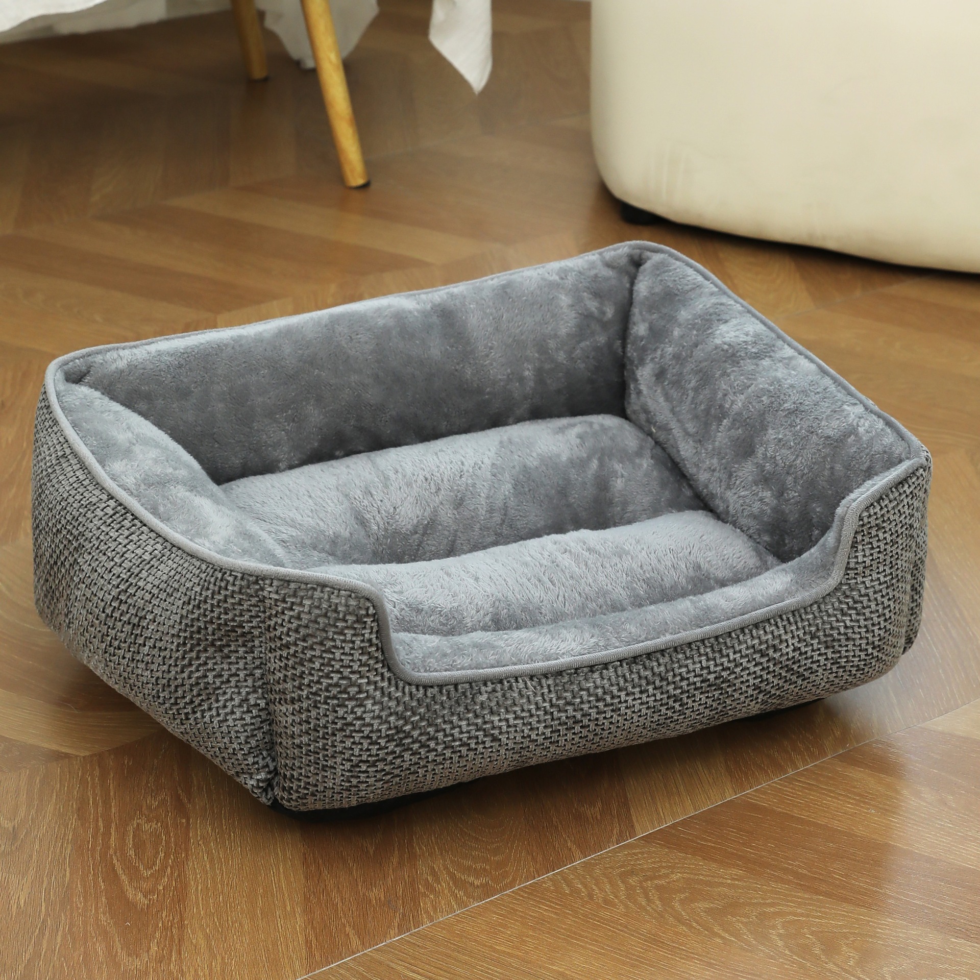Cama para mascotas transfronteriza tela para perrera cuadrada Estera universal para perros Estera a prueba de humedad y resistente a la suciedad para gatos Estera rectangular para mascotas
