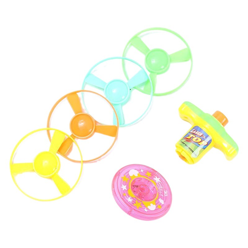 Suministro transfronterizo de los niños juguetes de entretenimiento educativo y de ocio/2-en-1 luminoso UFO pistola juguetes traje al por mayor