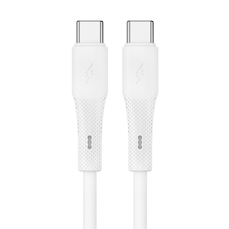 120 ワットデュアル C 充電ケーブル液体シリコーン高速充電ケーブル typec 超高速充電 Apple データケーブル pd30w に適しています|undefined