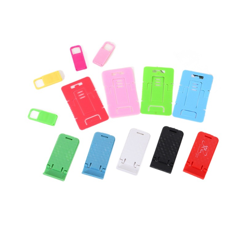 Creativo perezoso soporte de teléfono móvil de escritorio simple soporte de teléfono móvil de plástico plegable regalos al por mayor regalos se pueden imprimir LOGO