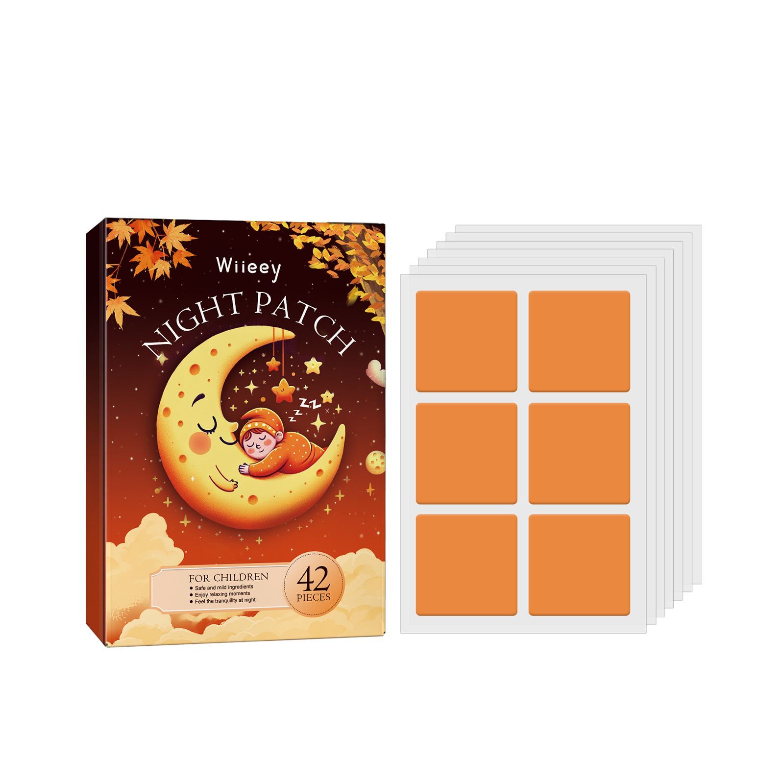 ウィイーイー子供用睡眠パッチシリーズは、子供たちの夜間の安らかな睡眠の質を優しくサポートする睡眠ケアパッチです。