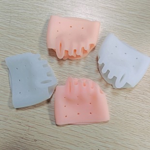 Five Toe Split Toe Forefoot Pad Toe Split Thumb valgus Correction Protection Foot Shock Absorption Foot Protection Forefoot Pad