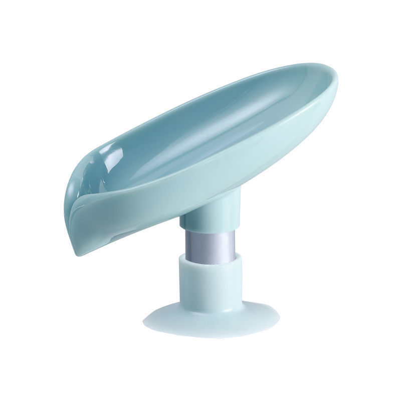 Creative desktop soap box, non-punching standing suction cup, draining bathroom storage soap rack, laundry soap box detail image 8