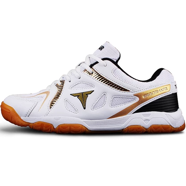 Ⓠ✆❀➤✠❋【Strong Breathability】[Leap] White/Black Gold_This model is one size smaller than usual.
