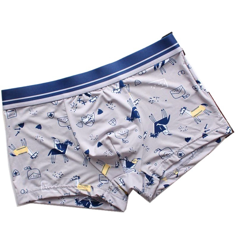 Летнее корейское Мужское нижнее белье, высококачественная ткань из ледяного шелка, Освежающая дышащая влагопоглощающая ткань, производители мужского нижнего белья оптом